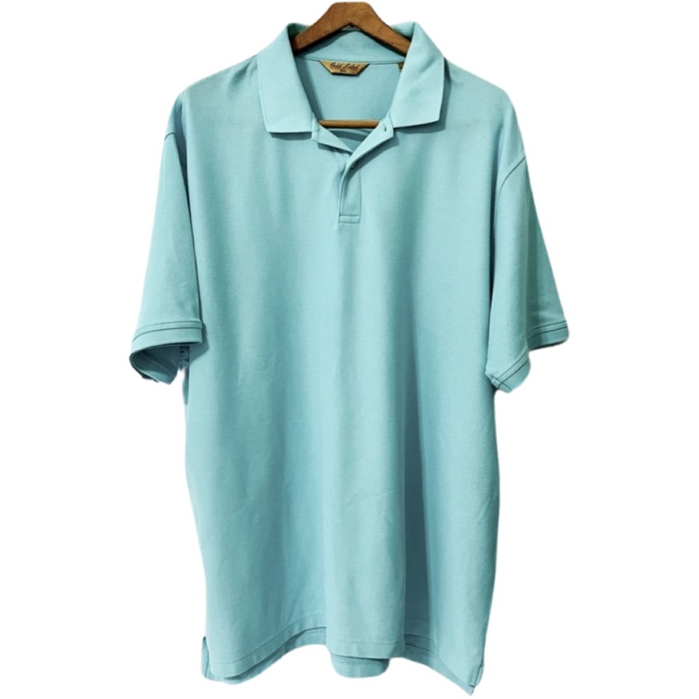 Rountree & York Gold Label Men's Knit Polo Shirt